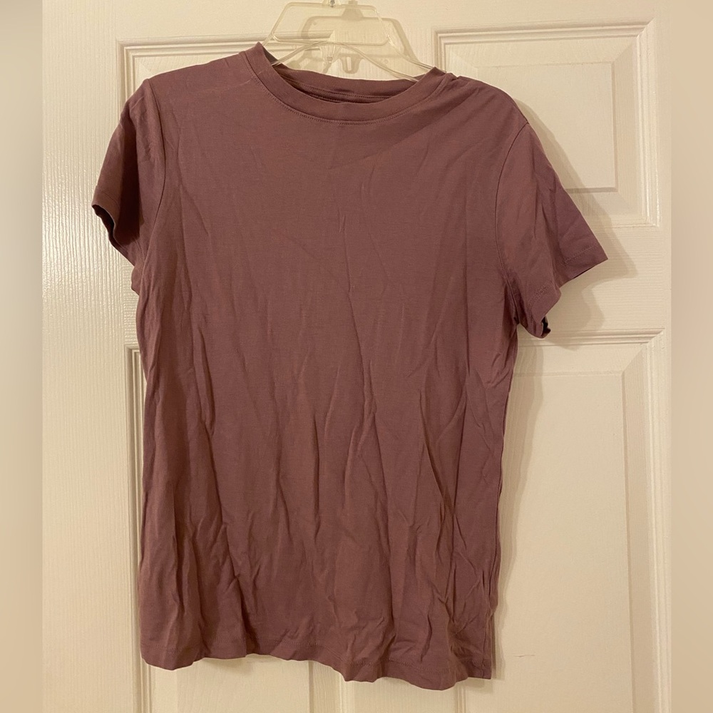 A new day purple t shirt